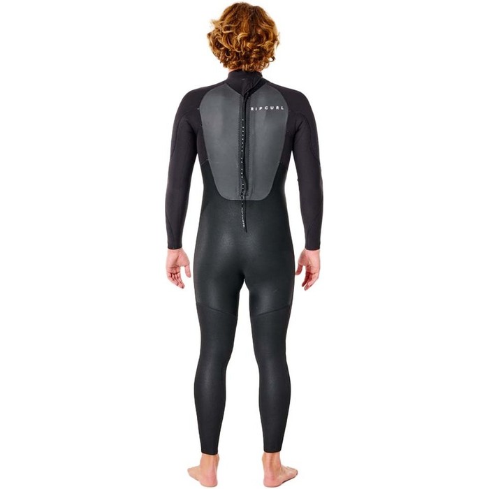 2023 Rip Curl Mens Omega 5/3mm Back Zip Wetsuit 113MFS Black Wetsuits 5mm Wetsuit Outlet